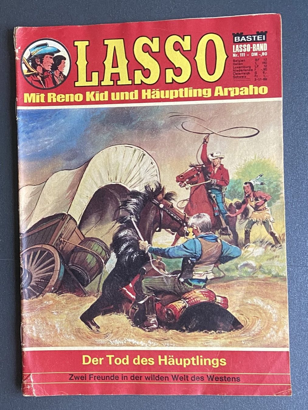 Fumetti: Comic Hefte Lasso 1970er Jahre Nr. 111 – Usato da Böckten venduto da Hansi36