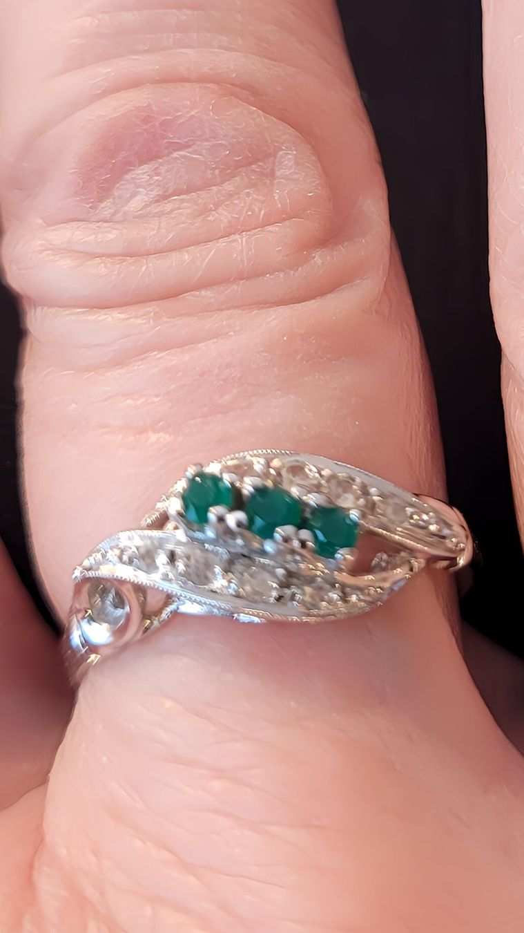 Ringe: Bague vintage élégante en argent – Neu (gemäss Beschreibung) aus Genève von ELISABETHF03 1