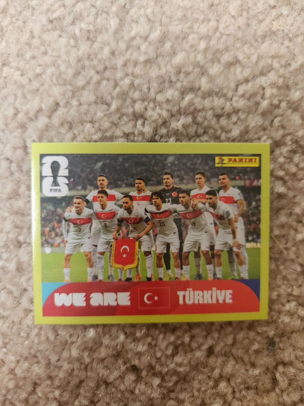 Panini Sammelbilder & Trading cards: Carte Panini WM 2026 – Gebraucht aus Henniez von Tjiminy