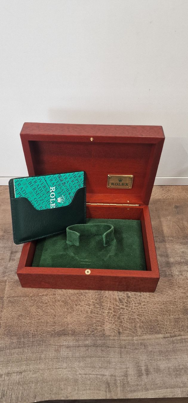 Scatole porta orologi: Ecrin rolex vintage watch box boite – Usato da Nyon venduto da Gayanyon 1