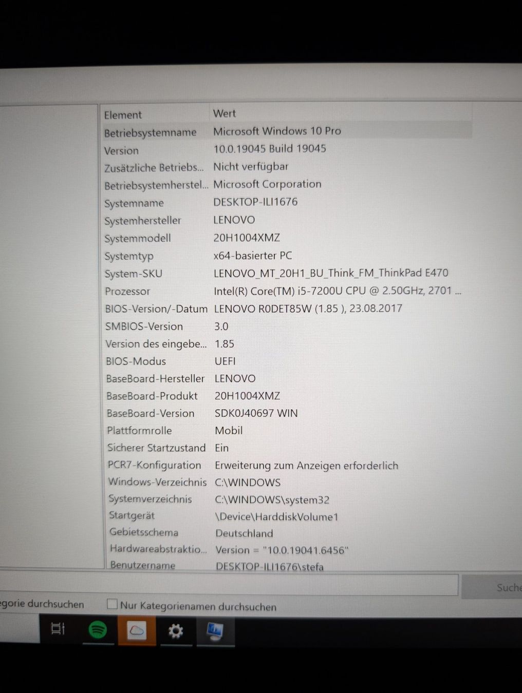 Lenovo Notebooks: Lenovo ThinkPad E470 – Gebraucht aus Wichtrach von Fraya 3