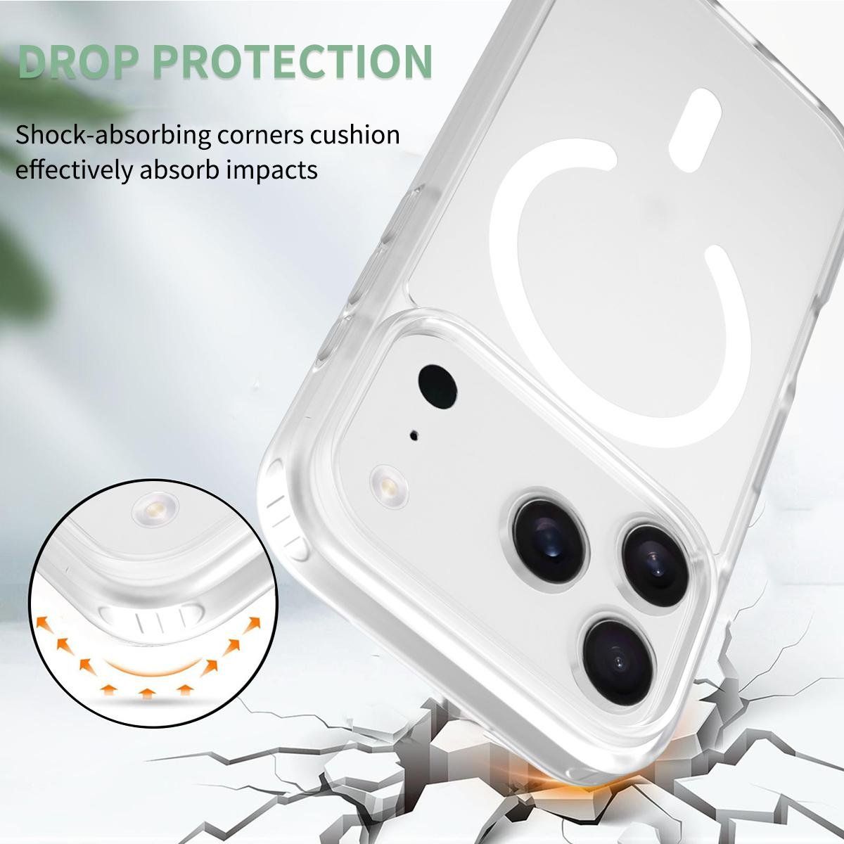 Cover & Protezioni schermo: iPhone 17 PRO MAGSAFE Hülle Etui CLEAR Case Cover Tasche – Nuovo e nell'imballaggio originale da Volketswil venduto da coverandmore 4