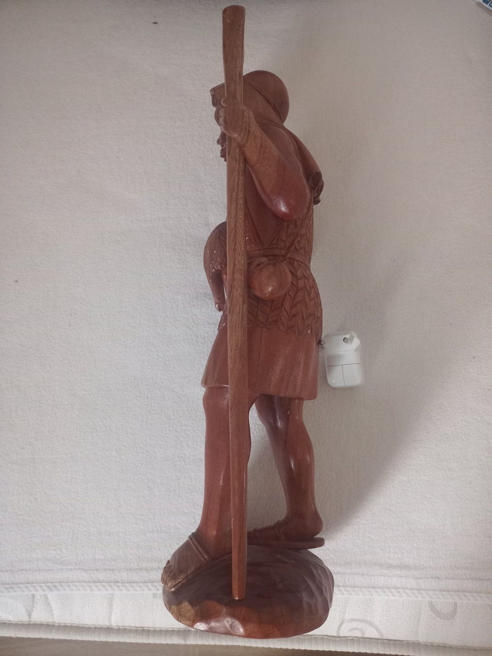 Articoli in legno: Jesus der Schäfer, Holz, handgeschnitzt – Usato da Zürich venduto da Mephisto87 2