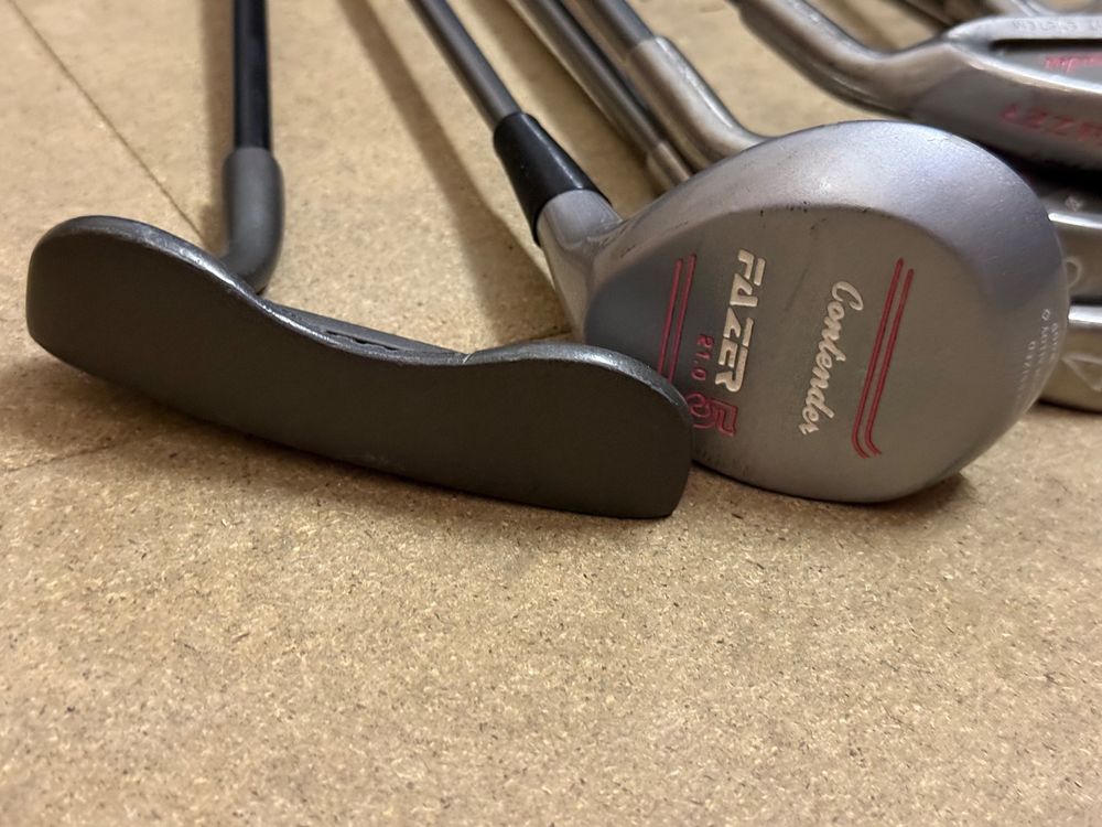 Golfset – Fazer Contender Eisen + Holz + Putter (komplett) (Gebraucht ...