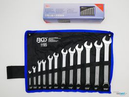 BGS TECHNIC Maul-Ringschlüssel-Satz, 12 tlg