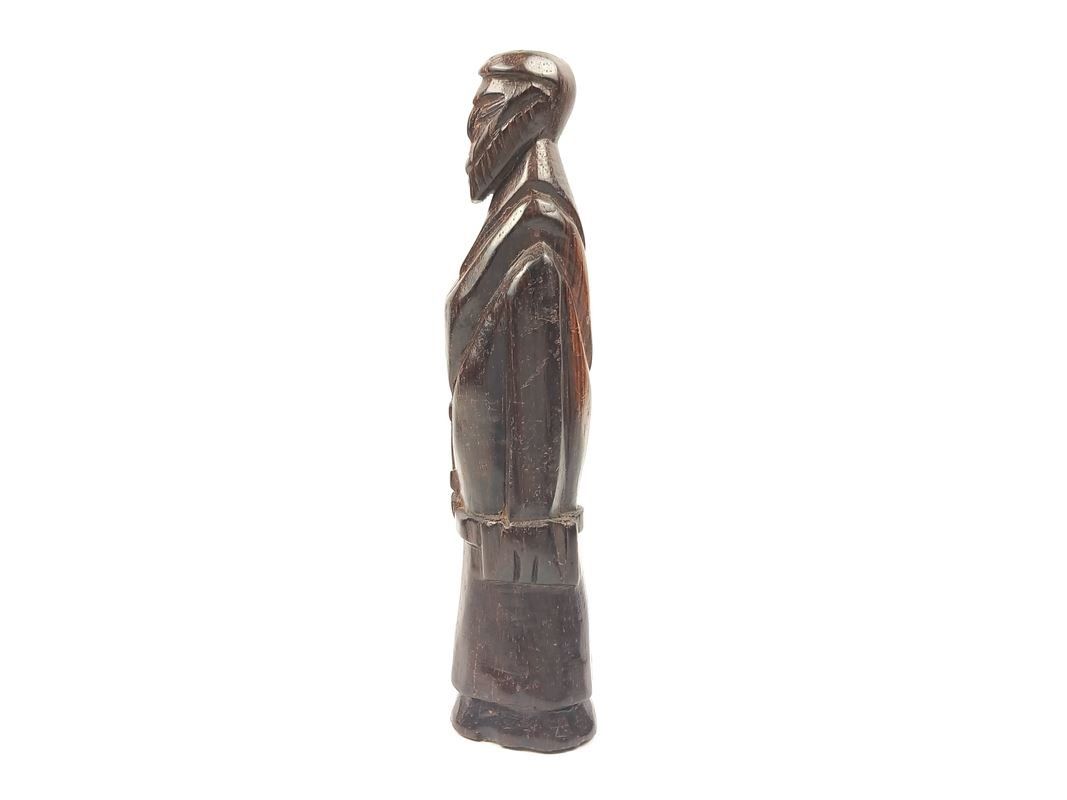 Figurines: Geschnitzte Holzfigur – D'occasion à Hünenberg par Restwert_Zug 1