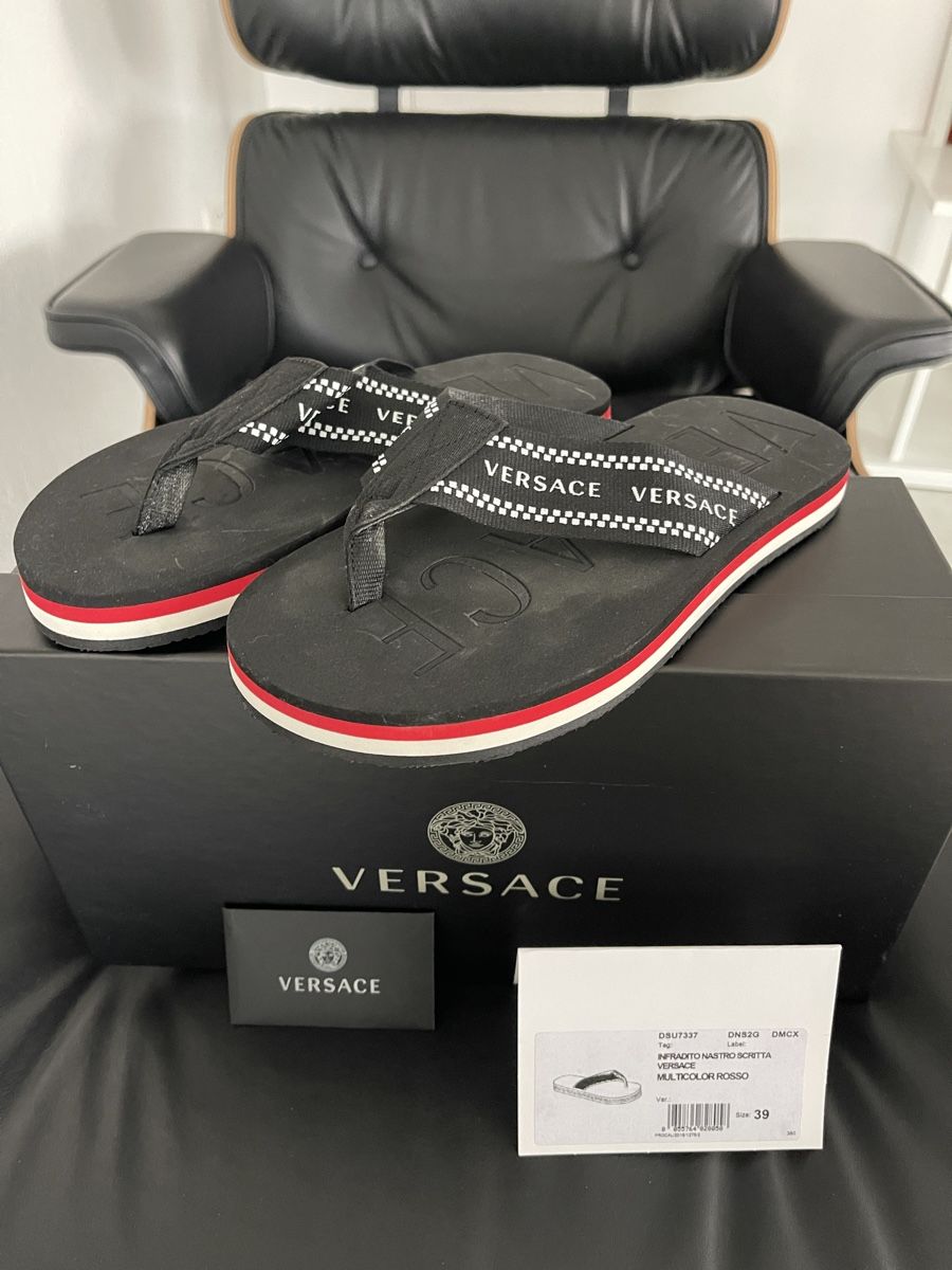 Versace Scarpe da uomo: Versace Flip Flop, size 39 – Usato da Oberengstringen venduto da okriy