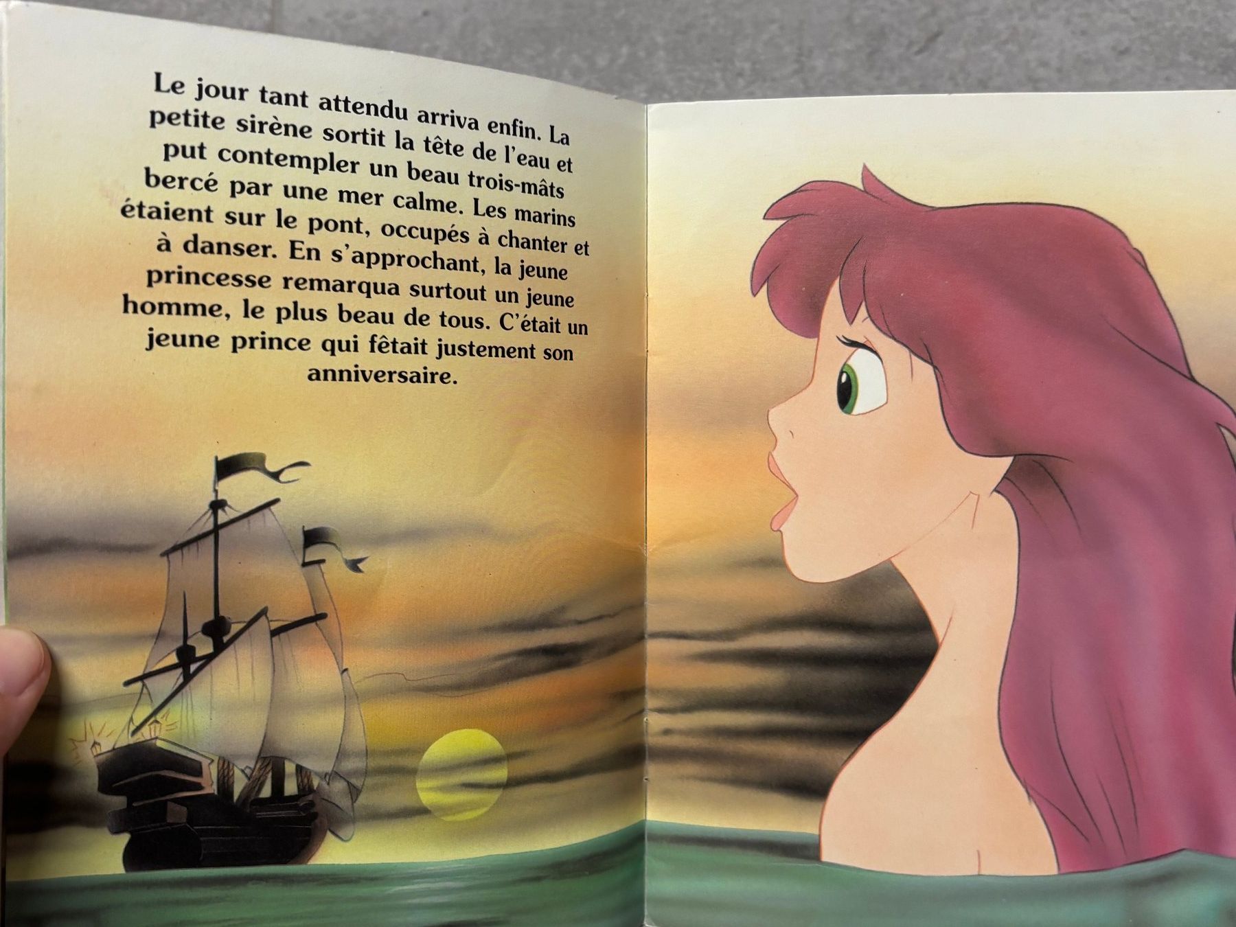 Bücher: Mini livre la petite sirèbe illustrée – Gebraucht aus Salvenach von gwenwywar 1