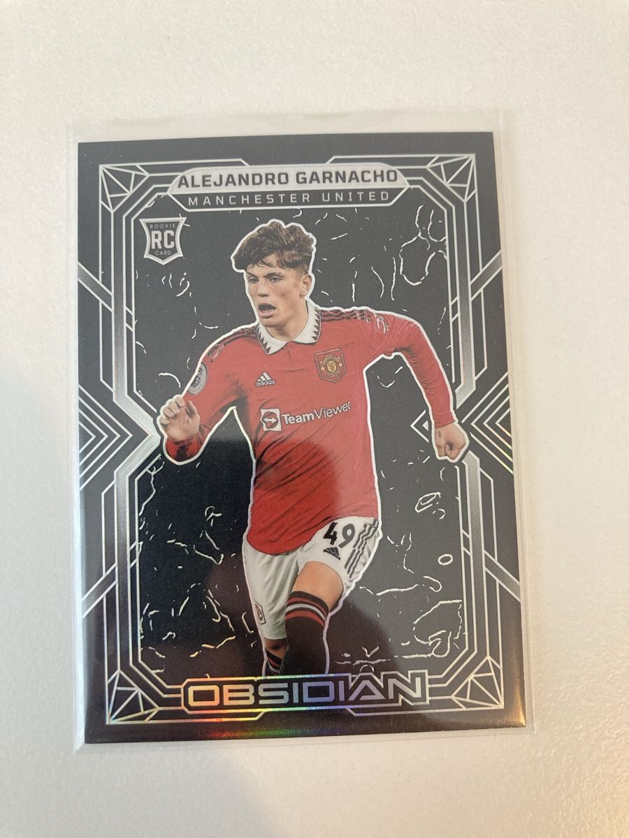 Panini Carte collezionabili: Alejandro Garnacho 14/115 Panini Obsidian 2022-23 – Nuovo (secondo la descrizione) da Wohlen AG venduto da Liridon22
