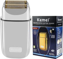 Kabelloser Metall-Doppelfolienrasierer Elektrorasierer