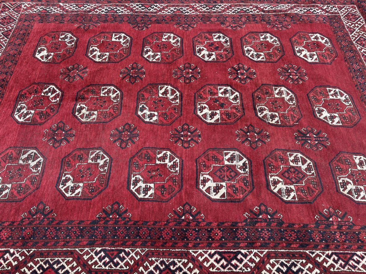 Teppiche: Grosser handgeknüpfter Afghan Orientteppich – Gebraucht aus Bennau von Mayer_Carpets 5