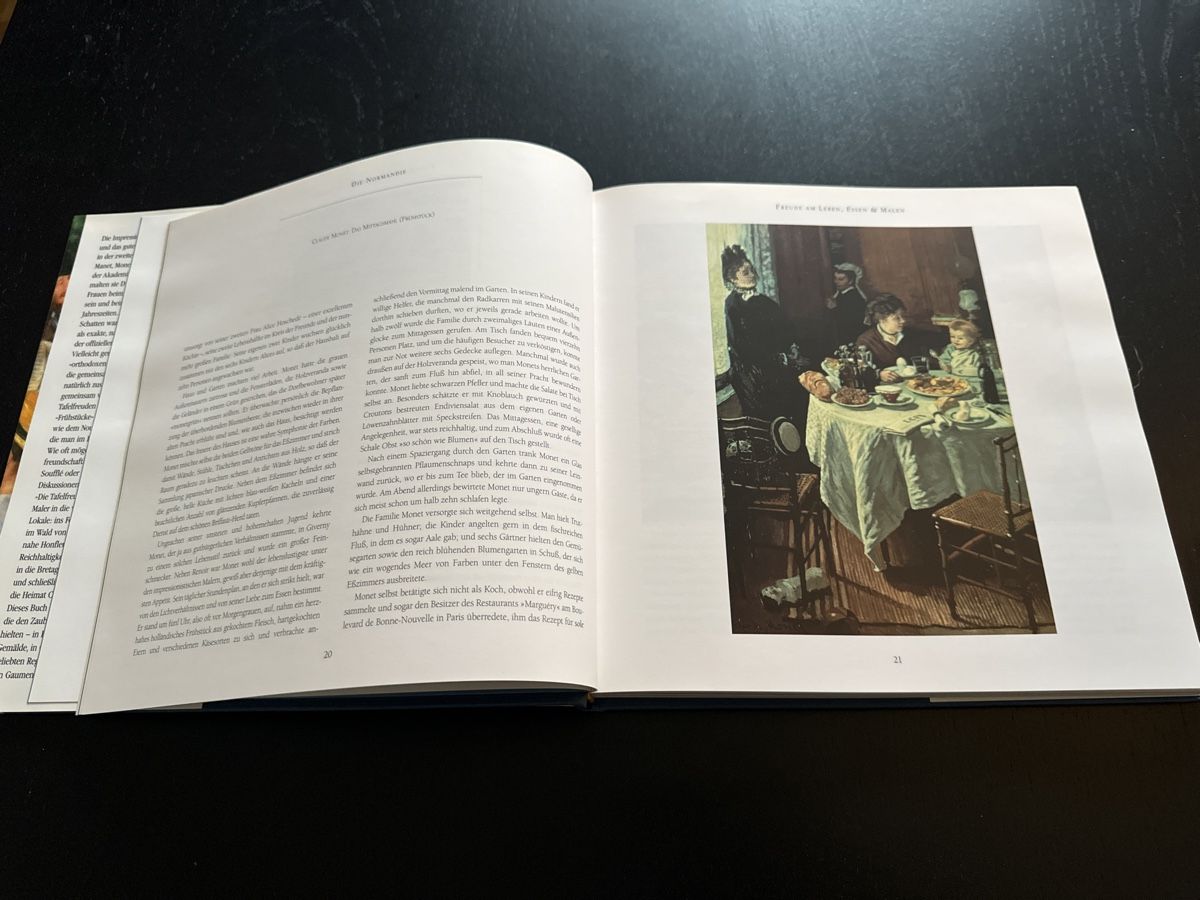 Bücher: Kochbuch "Die Tafelfreuden der Impressionisten" – Gebraucht aus Erstfeld von Mario_boe0 2