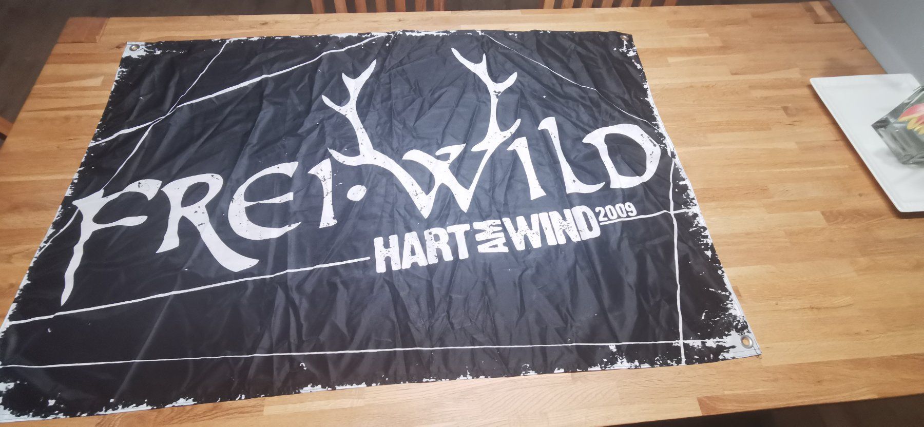 Bandiere: FREIWILD "seltene Fahne" 2009 Hart am Wind – Usato da Goldau venduto da DerSachse01