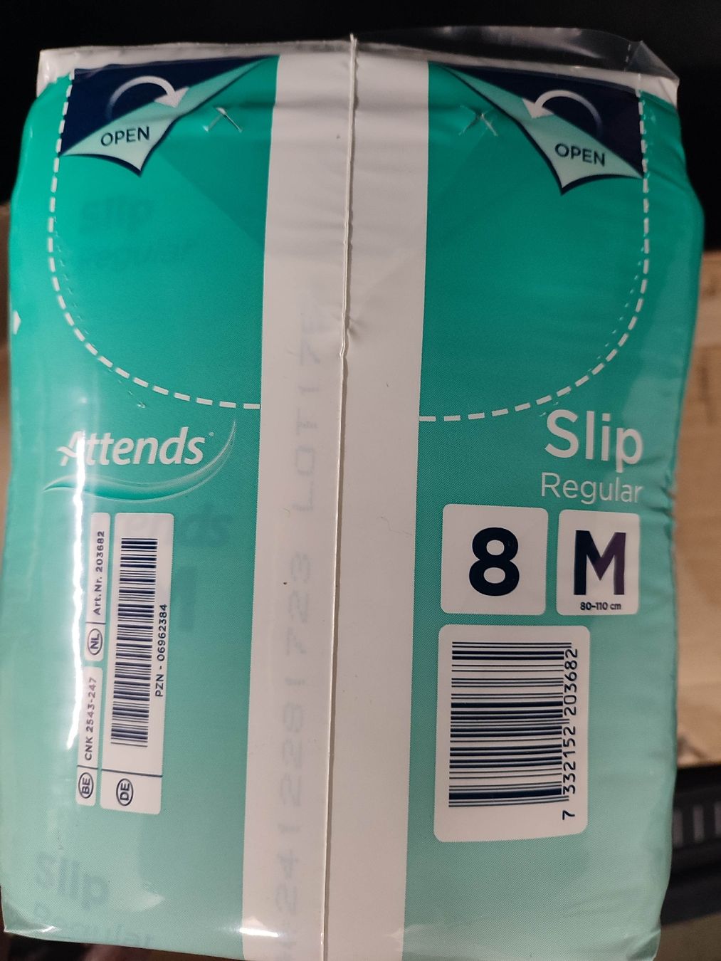 Secchi per pannolini & Pannolini: Attends Slip Regular 8M Windeln 54 Stück Inkontinenz Slip – Nuovo e nell'imballaggio originale da Elfingen venduto da lea_m57j 3