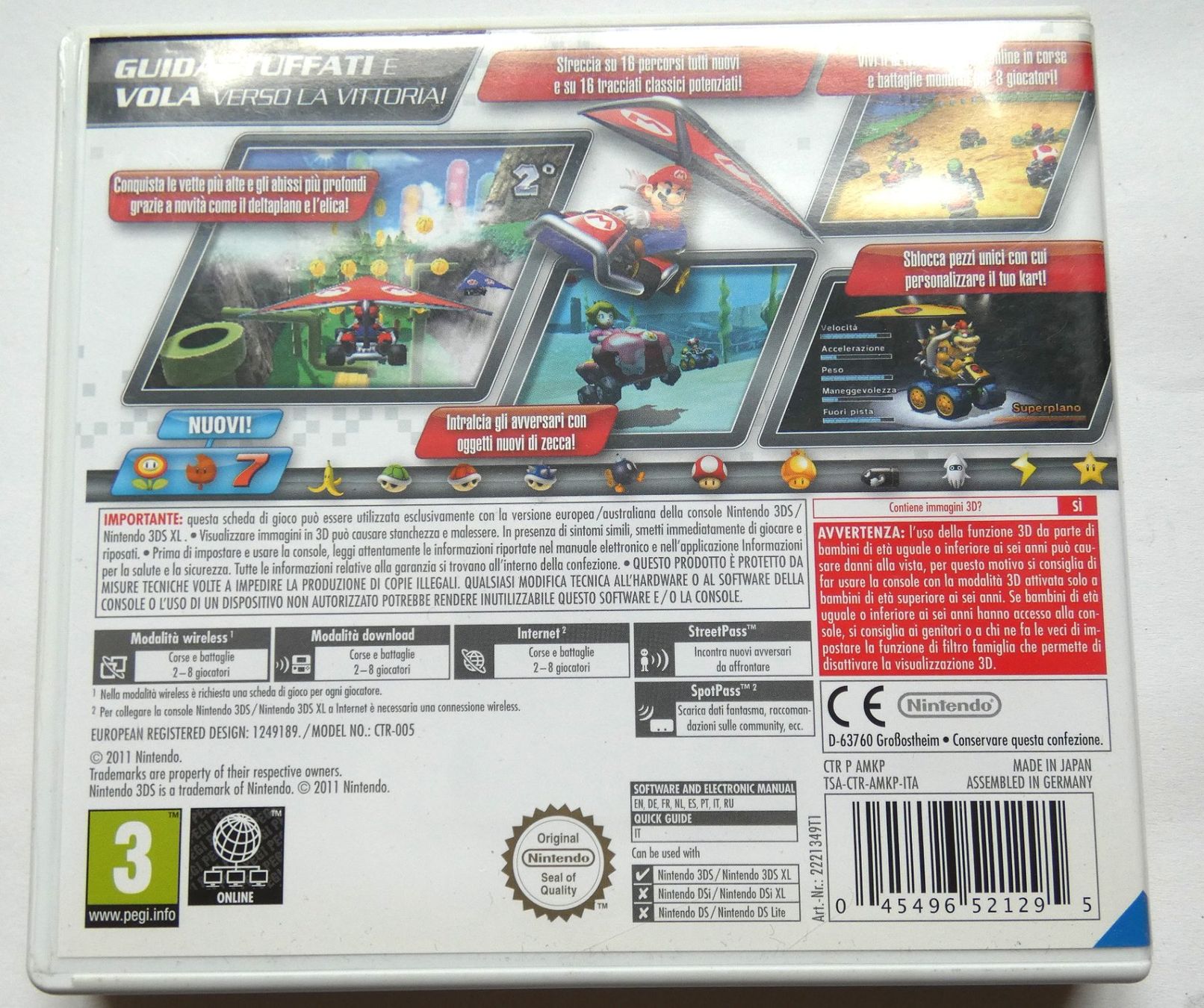 Nintendo Giochi: Nintendo 3DS - MARIO KART 7 – Usato da La Sarraz venduto da classicworldcoins 1