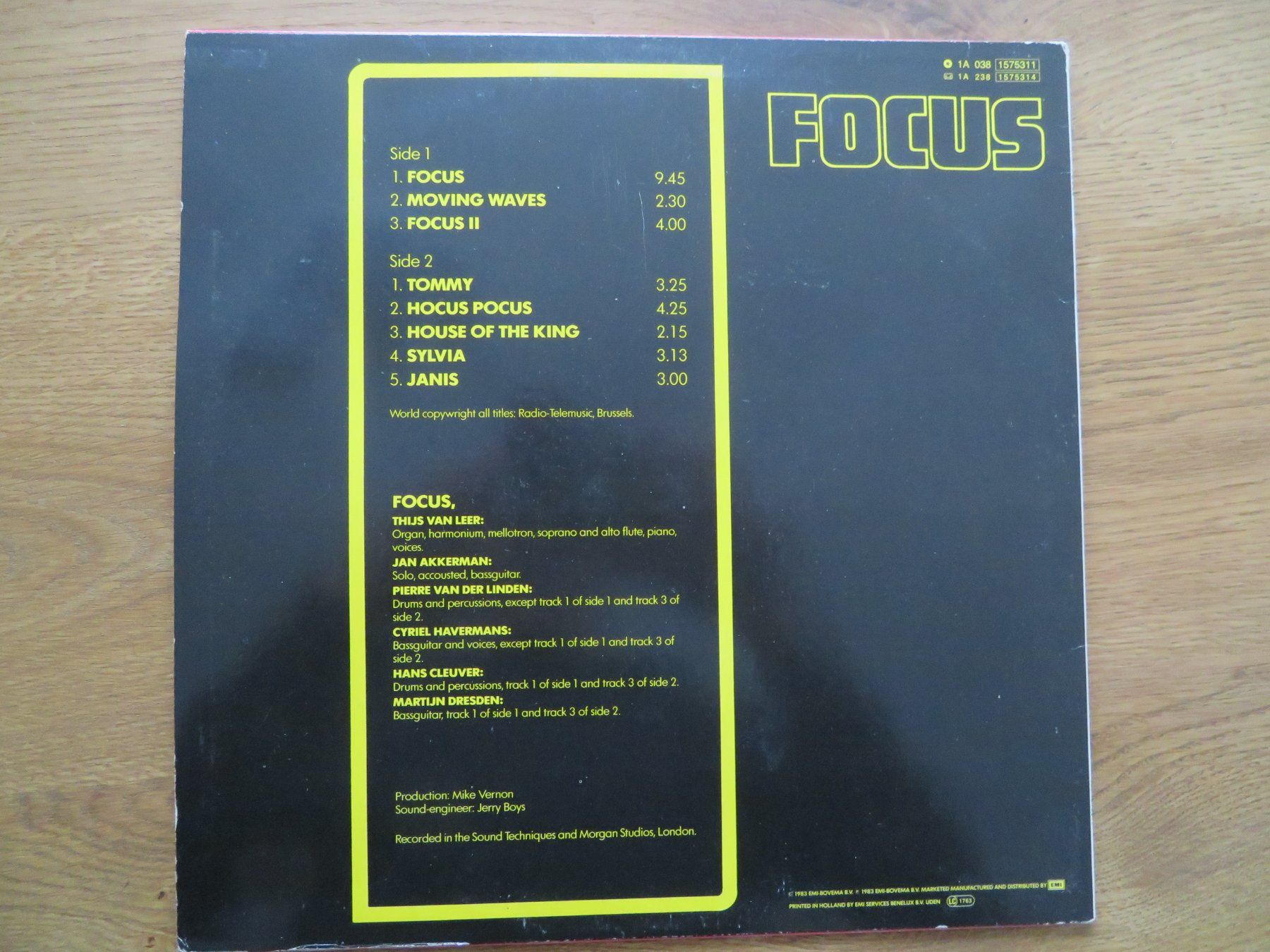 Dischi in vinile: FOCUS SHAME – Nuovo (secondo la descrizione) da Zürich venduto da max_cp5f 1