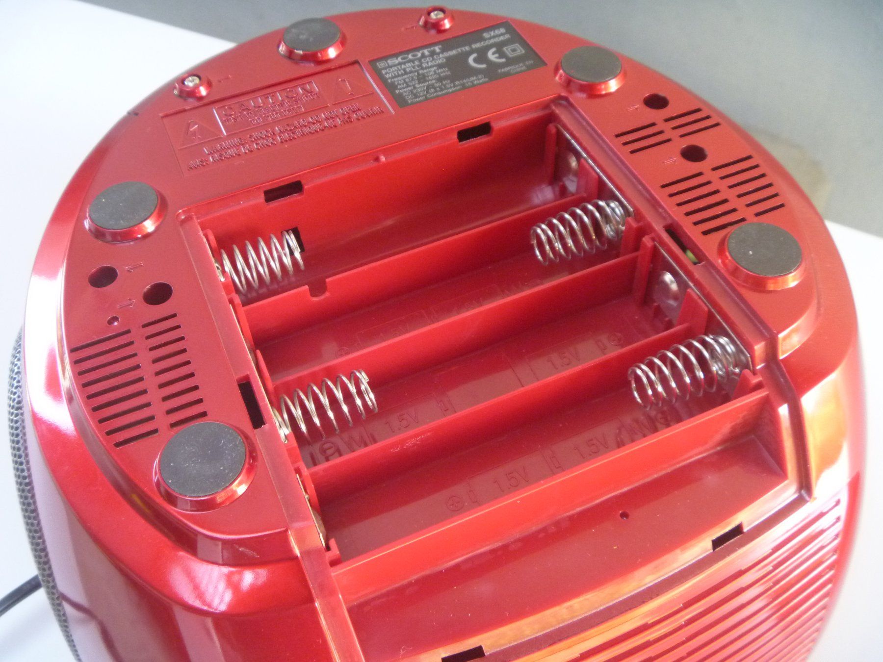 Sistemi audio & multimediali: Radio-CD Player Scott SX 68 – Usato da Rüti ZH venduto da baumchen 4