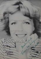 Frauke Sinjen (1940-2003) Schauspielerin - sign. Foto