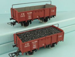Rivarossi 2 X 32001 Offener Güterwagen