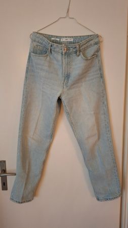 Jeans Mango Mom Fit azzurri