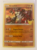 Pokemon Groudon 017/025 Celebrations EN