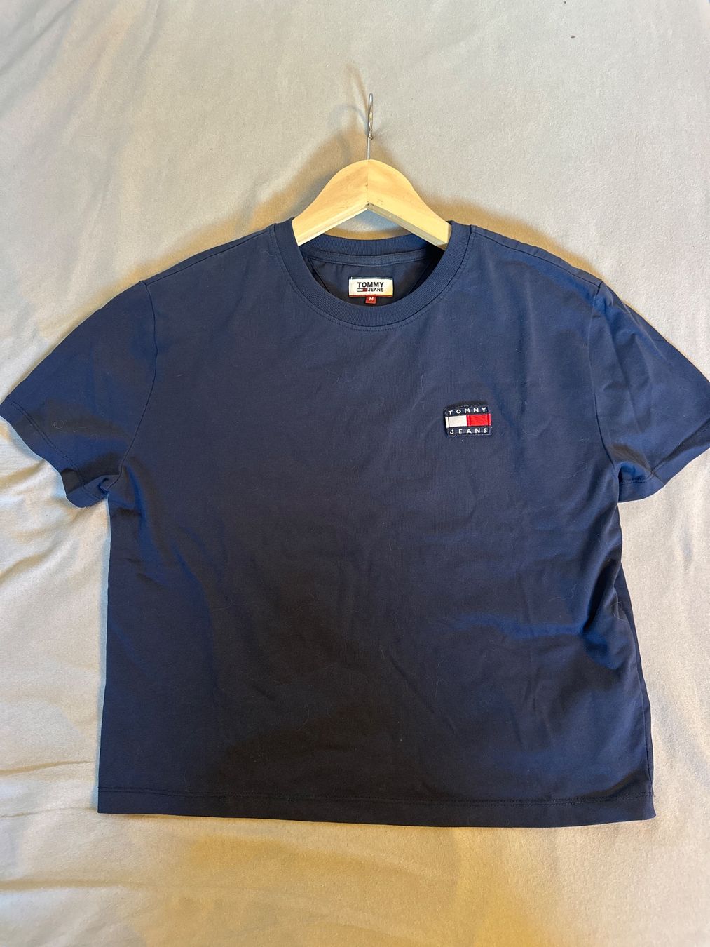 Tommy Hilfiger T-shirt: Tommy Jeans T-Shirt M blau – Usato da Biel-Benken BL venduto da doefi26 1
