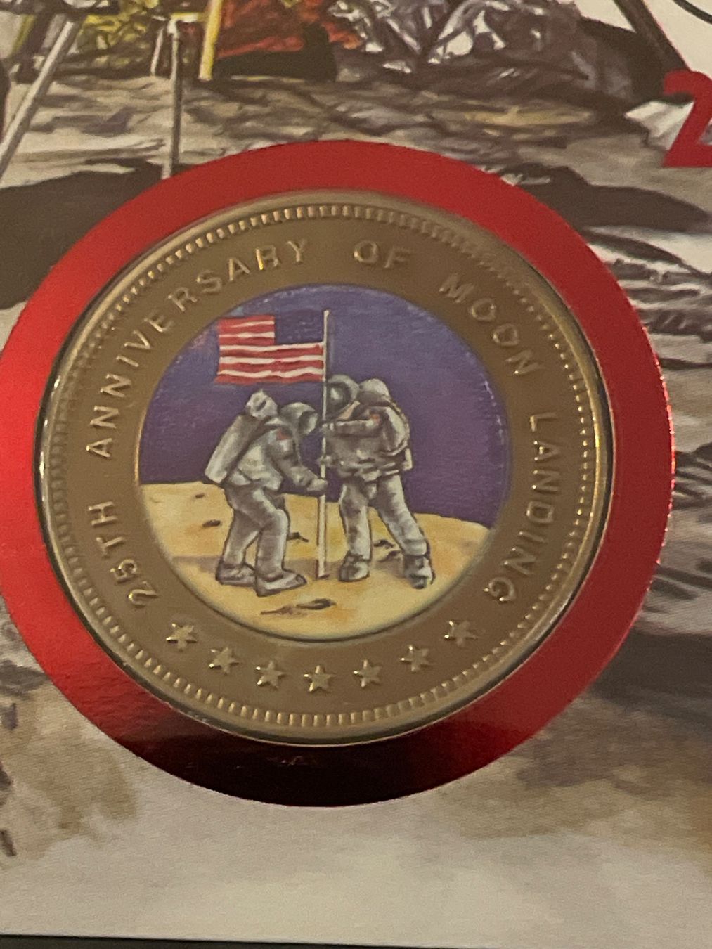 Tutti le monete: Numisbrief 25J Mondlandung – Nuovo (secondo la descrizione) da Schlossrued venduto da Julio25 2