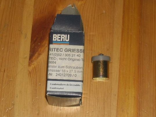 Sanitär: Kondensator zu MAG - Motor – Neu (gemäss Beschreibung) aus Büren SO von omsa