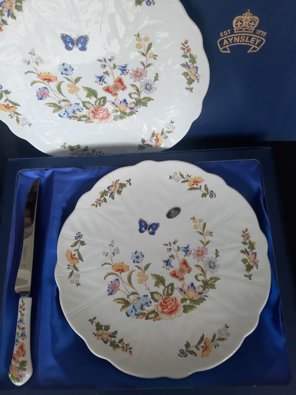 Assiettes: 2.ANSLEY ENGLAND. TELLER – Neuf avec emballage d'origine à Schattdorf par epp_db95 4
