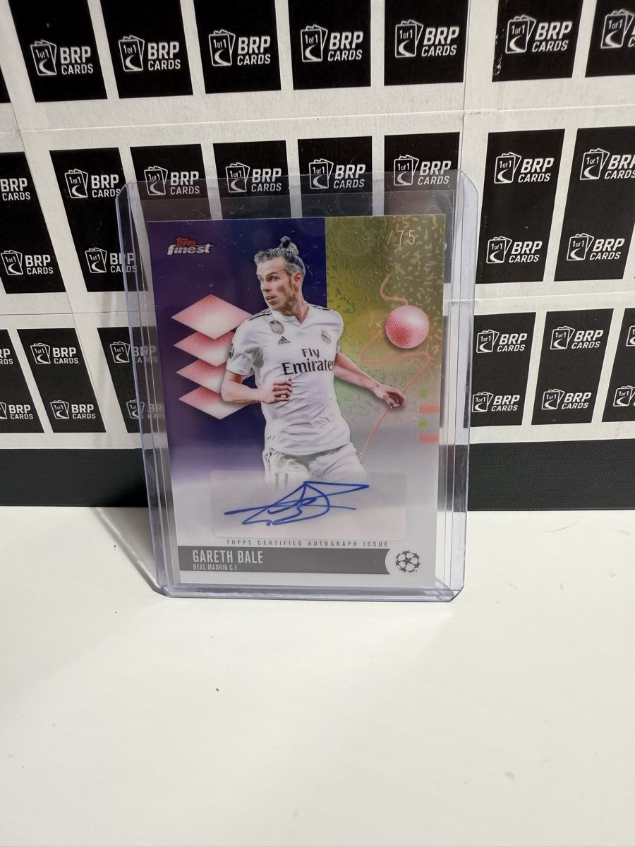 Topps Carte collezionabili: Topps Finest Gareth Bale Auto /75 – Nuovo (secondo la descrizione) da Mägenwil venduto da rap_7tw9