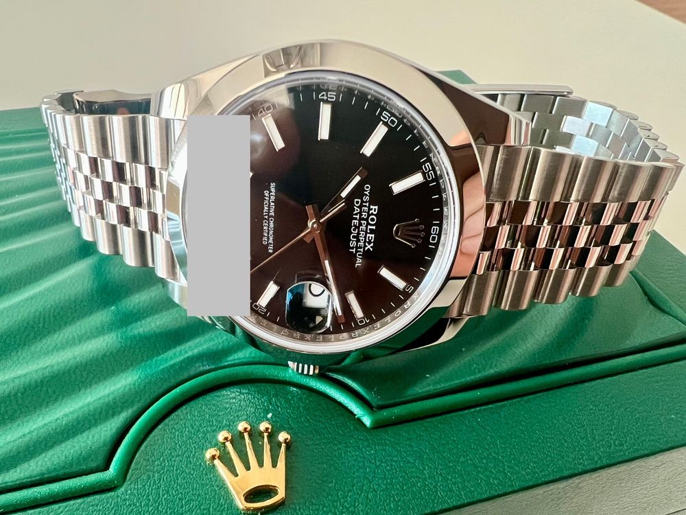 Rolex Orologi: ROLEX Datejust 41, Ref.126300, Full Set 2021,Jubilé Bracelet – Usato da Le Mont-sur-Lausanne venduto da LycaGallery