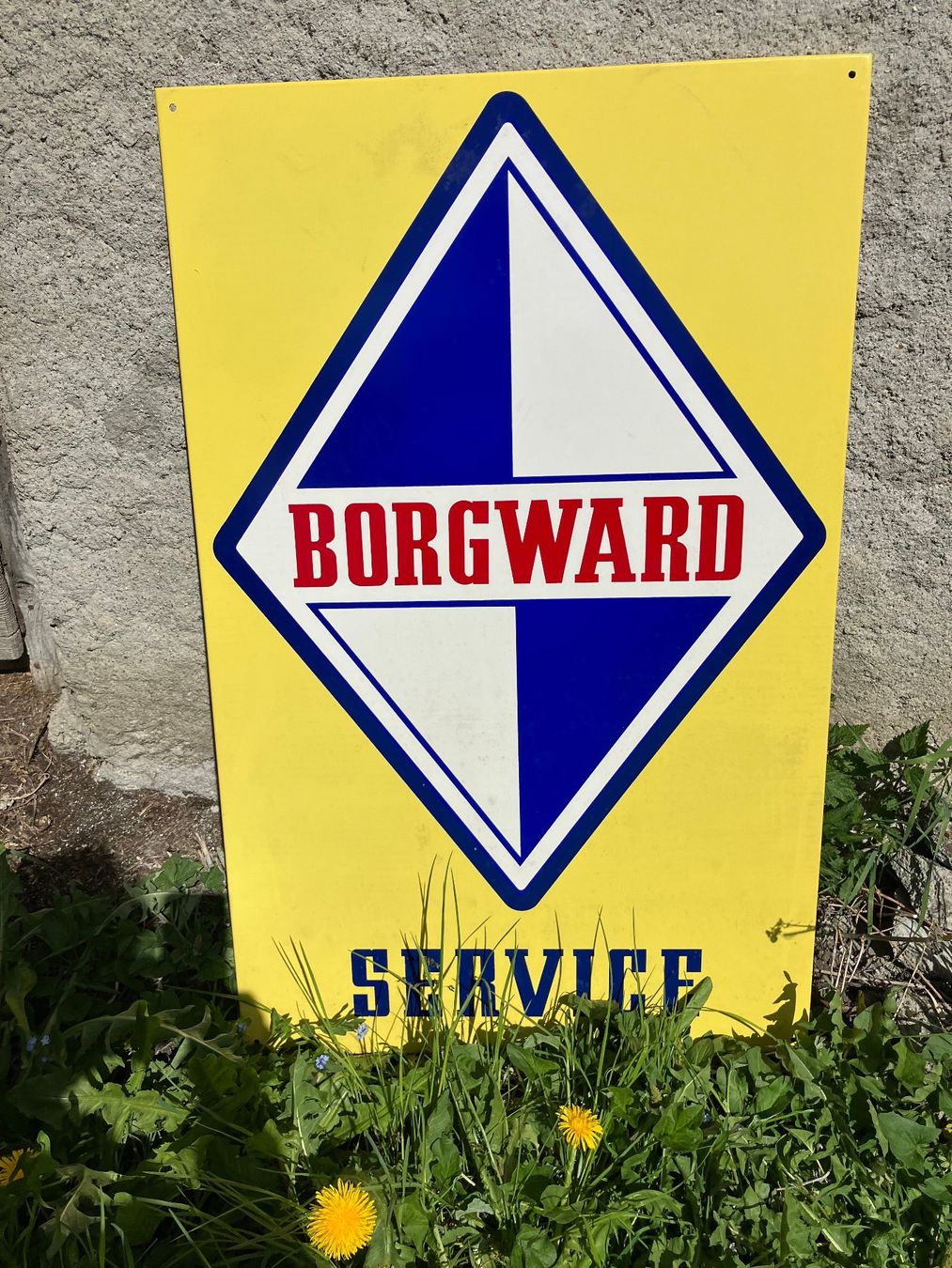 Borgward Insegne: Borgward Schild bitte Beschreibung lesen – Nuovo (secondo la descrizione) da Pfäffikon ZH venduto da Einarrolf