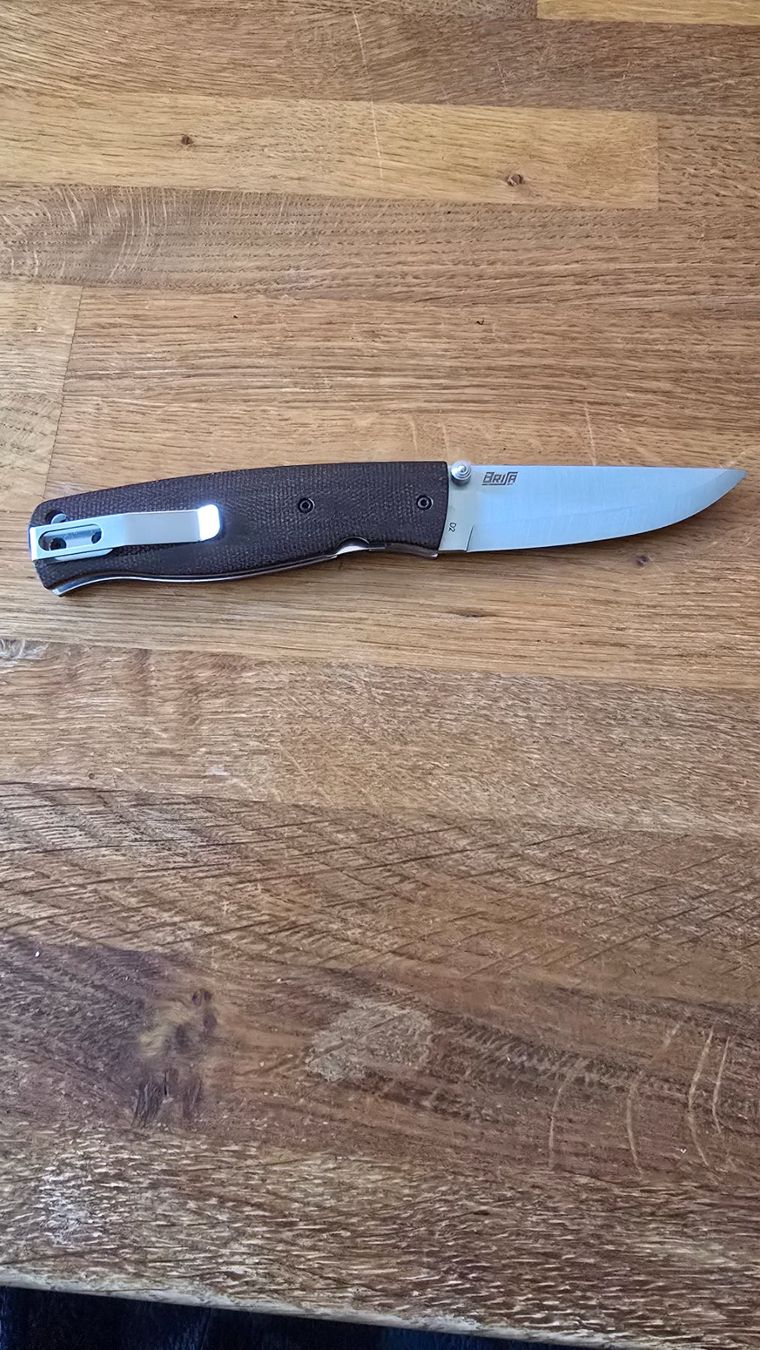 Accessori: Brisa Birk 75 D2 Scandi ähnlich Spyderco – Nuovo e nell'imballaggio originale da Zürich venduto da soundcheck 1