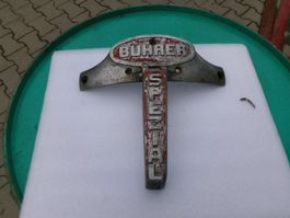 Bührer -Traktoren -   Spezial - Motorhaube / Alu -Emblem