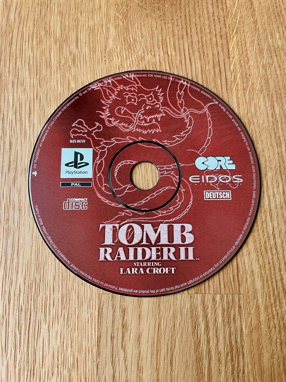 Sony Spiele: Tomb Raider II 2 PS1 PSX – Gebraucht aus Basel von ece2108