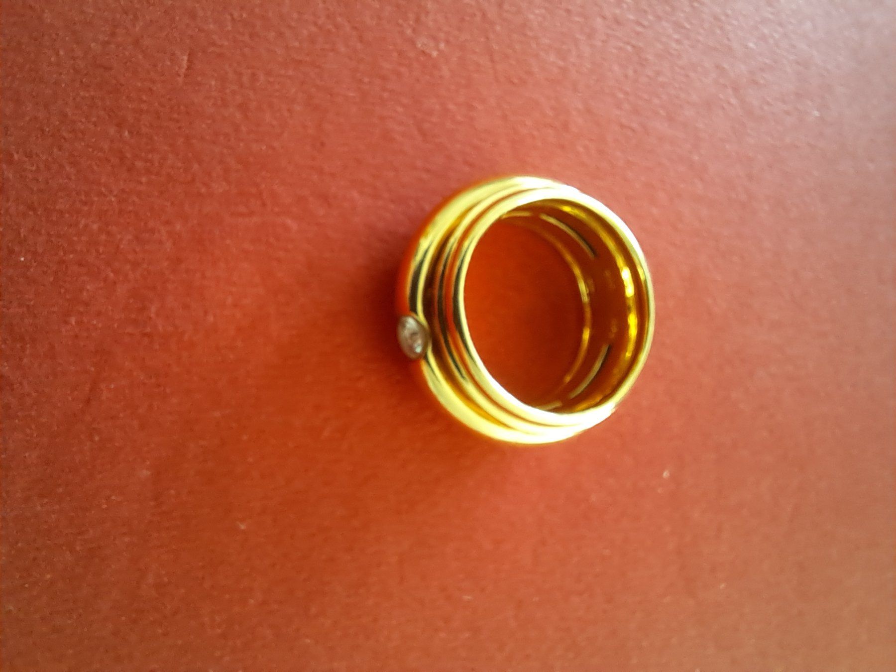 Anelli: Goldring mit Diamant – Usato da Pfäffikon ZH venduto da Valsangiaccomo 3