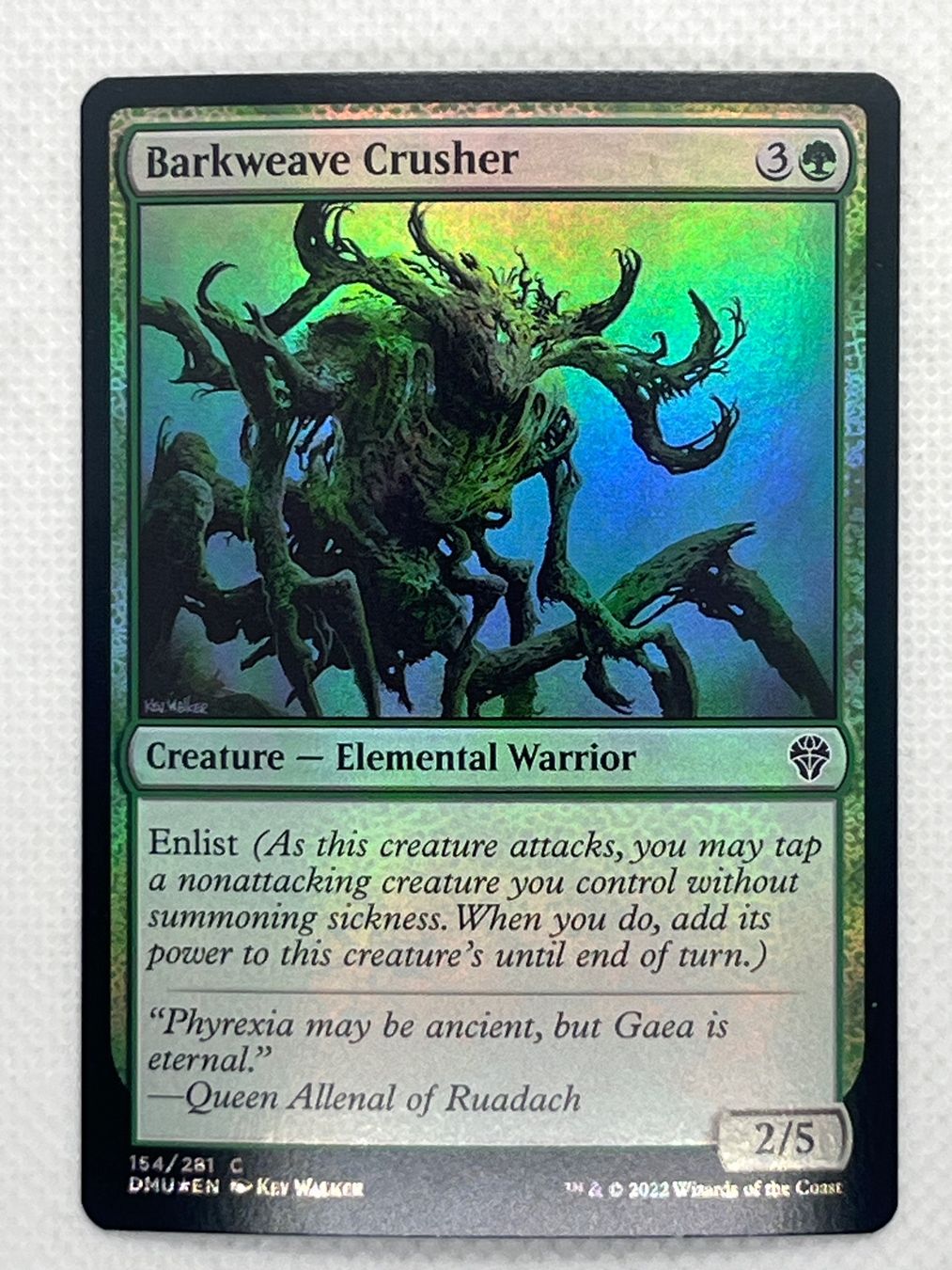 Magic The Gathering Cartes à collectionner: Magic the Gathering: Barkweave Crusher Foil Karte – D'occasion à Hinterkappelen par Kim1992
