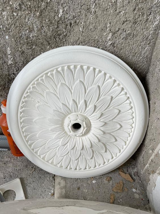 Gips Stuck Stucklampe Rosette Kaufen auf Ricardo