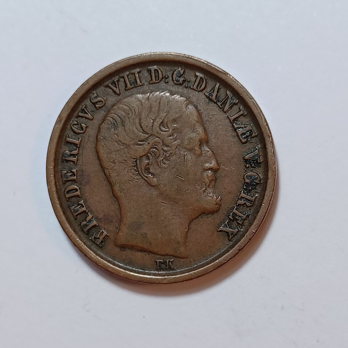 Tutti le monete: 1 Rigsbankskilling 1853 Dänemark – Usato da Pfäffikon ZH venduto da Welt_Muenzen
