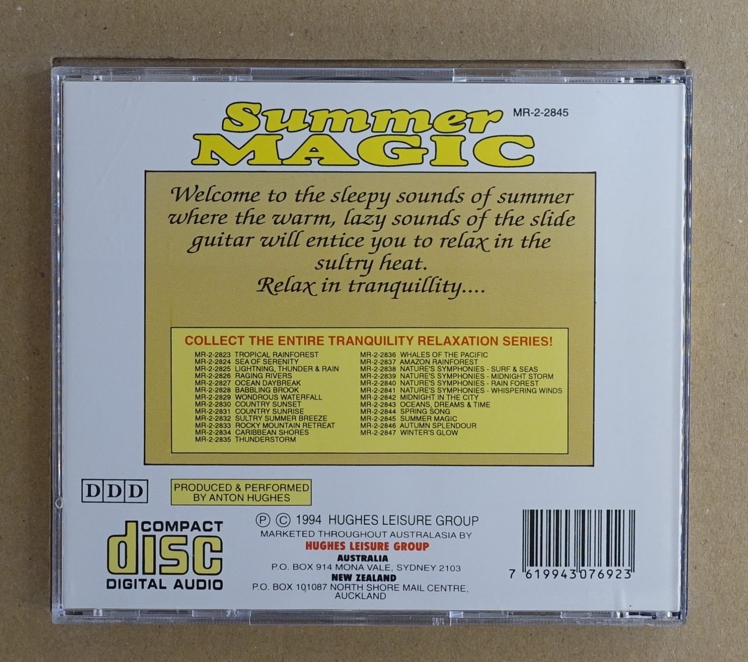 CD: Tranquility - Summer Magic -T4 – Usato da Sessa venduto da discoverymedia 1