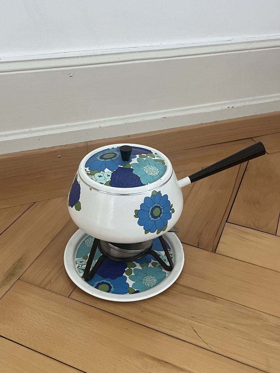 Padelle: Vintage fondue set – Usato da Zürich venduto da giuliaamelie 2