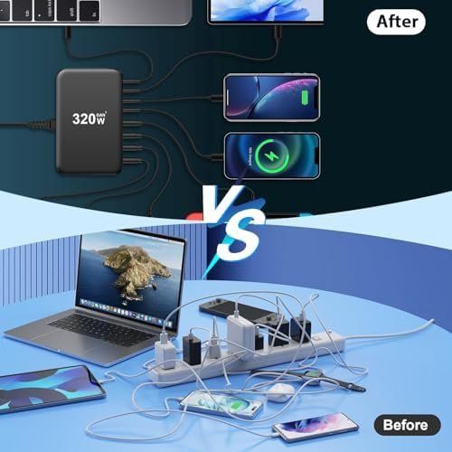 Chargements: USB C Ladegerät Mehrfach, 8 Port USB – Neuf avec emballage d'origine à Hundwil par Mr.Wong 4