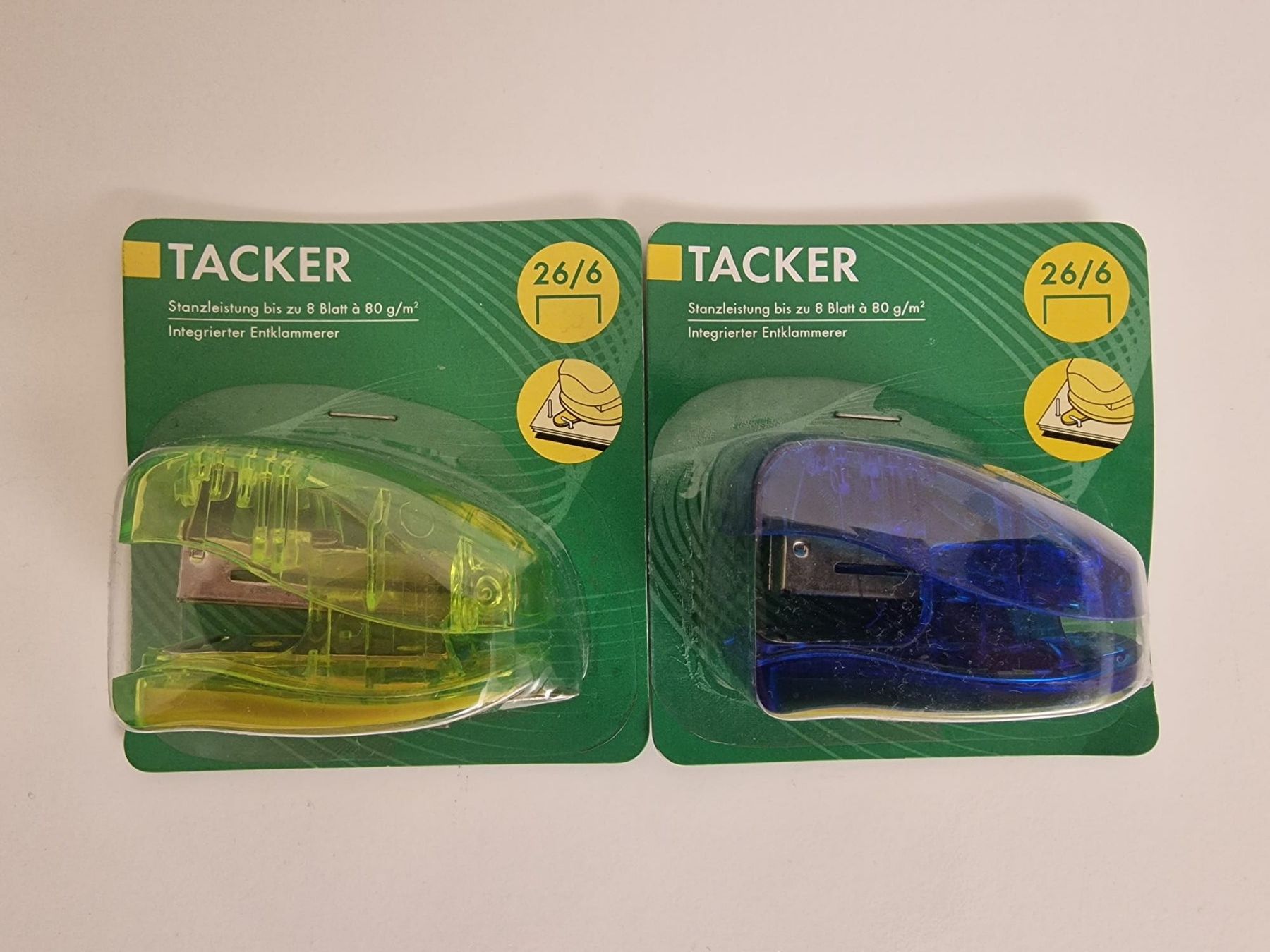 Bindegeräte: 2x Posten Mini Tacker in 2 Farben ab 1.- NEU – Neu und originalverpackt aus Plaffeien von Rena88