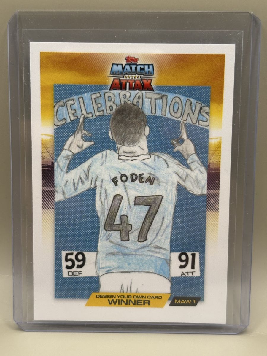 Topps Cartes à collectionner: Match Attax - Phil Foden - Topps – Neuf (Voir description) à Oberbuchsiten par Bananefrappe93