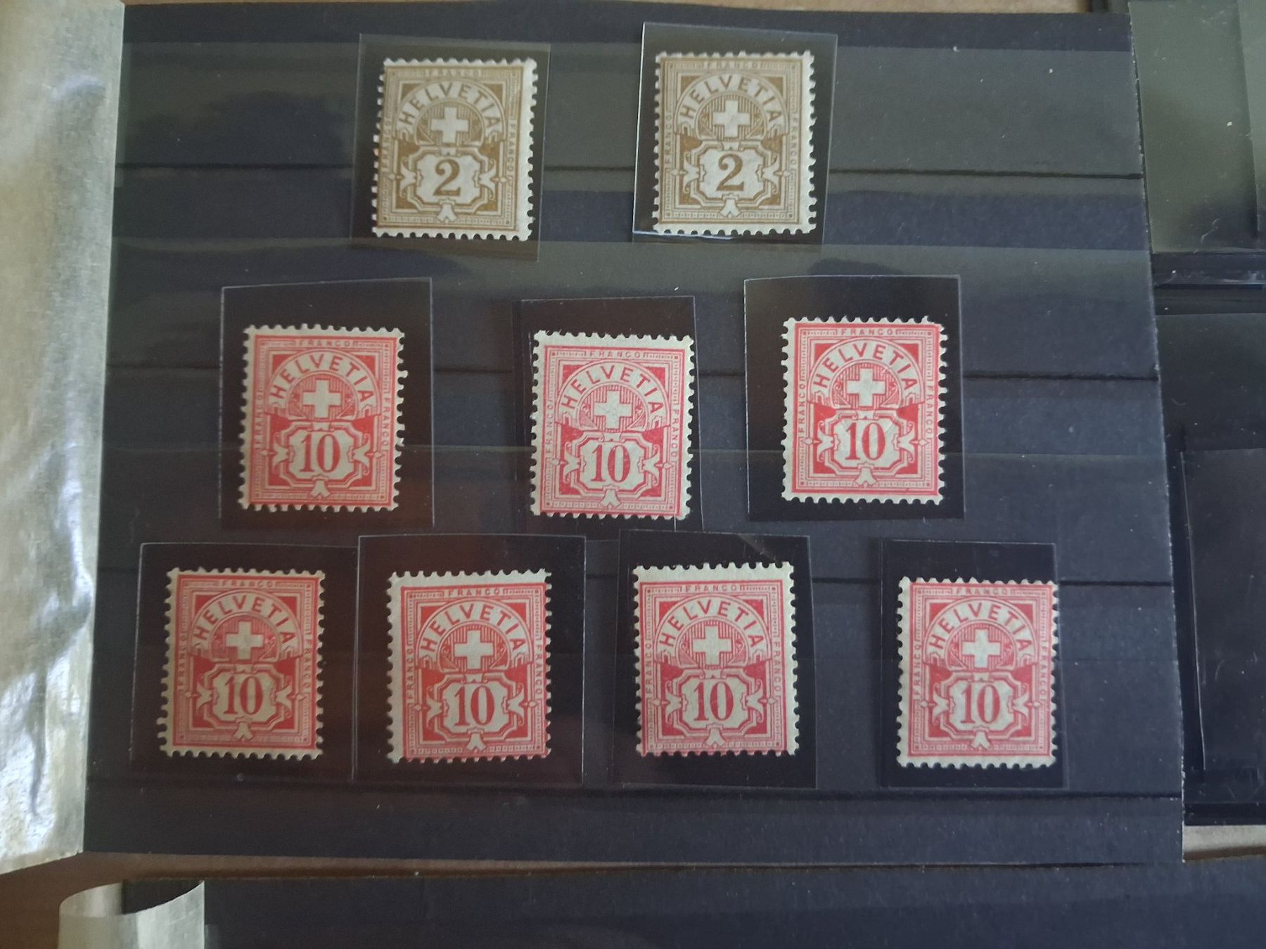 Tutti i francobolli: Kleines Lot Altschweiz. Postfrisch. Gem. Bildern – Nuovo (secondo la descrizione) da Hagendorn venduto da siwasi3 3