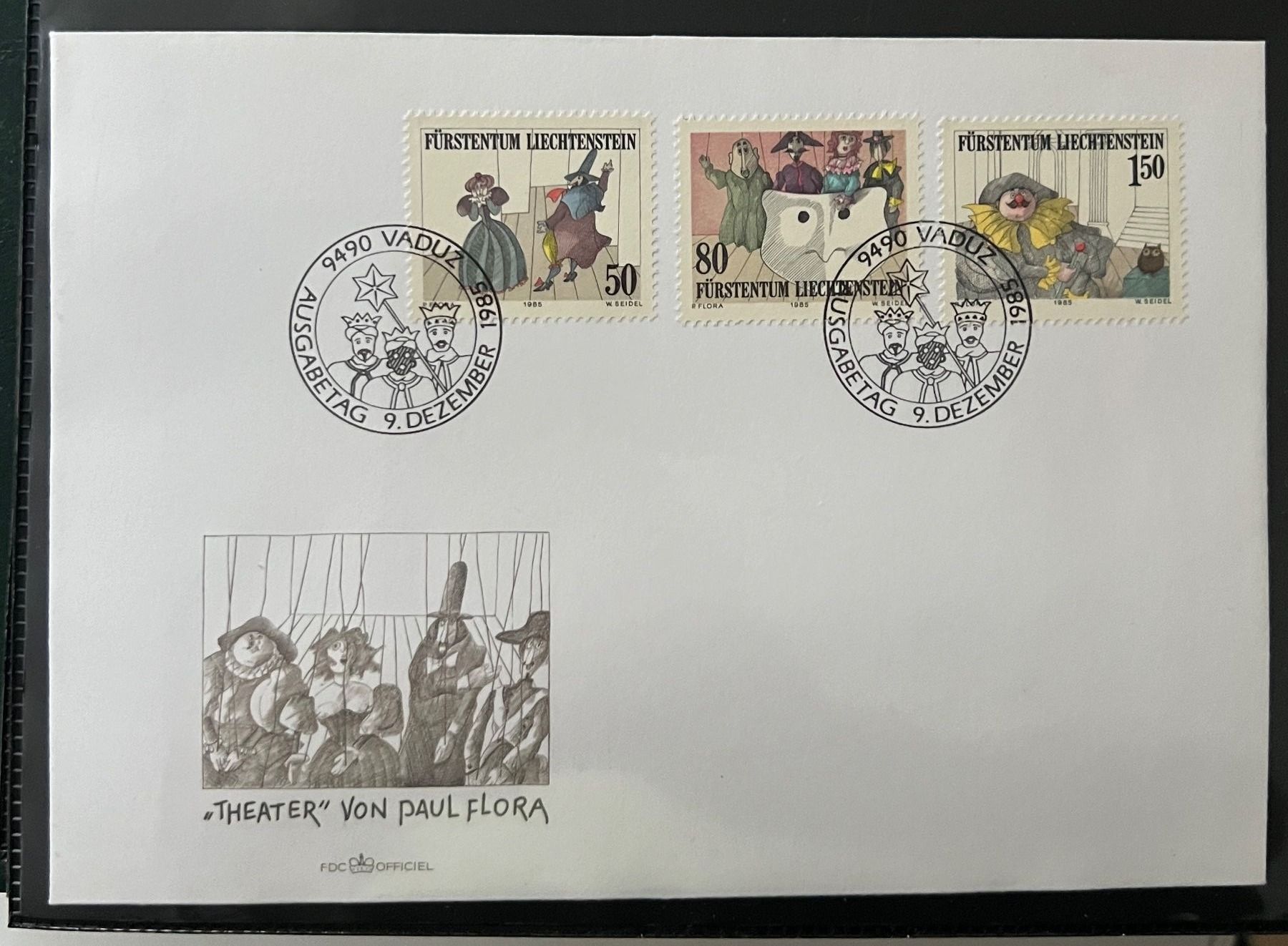 Alle Briefmarken: Erstagsbrief 1985 – Gebraucht aus Rotkreuz von Parcore