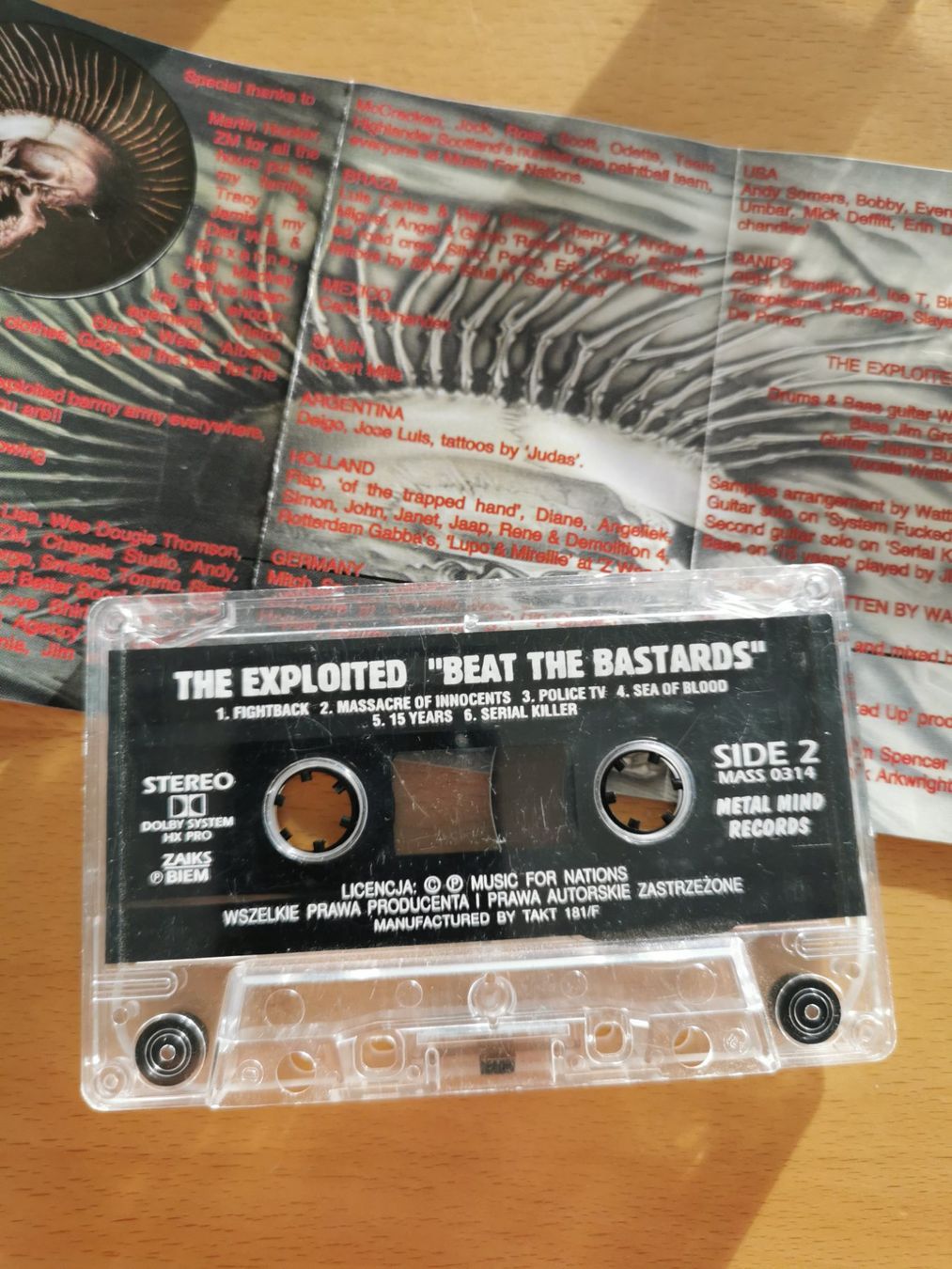Musicassette: The Exploited - Beat the Bastards - Kassette – Usato da St.Gallen venduto da Tamal0204 2