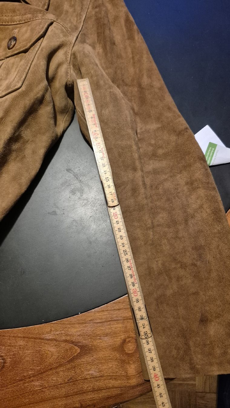 Giacche: Vintage Leder Jacke/ Mantel – Usato da Zürich venduto da Knauelrockerin 5