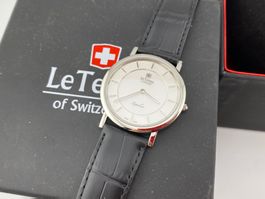 LE TEMPS  montre homme / Herrenuhr läuft Full set