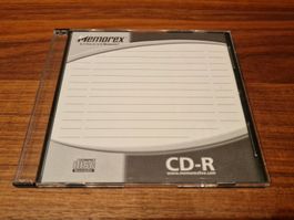 1 Stk. CD-Rohling mit dünner Hülle (slim case), CD-R